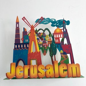 Jerusalem Hamsa 4, Good Luck Charm, Judaica, Judaica Art, Metal art, Hamsa Hand, Evil Eye Hamsa, Home Decor, Israel Art, Hamsa Art, Hamsa