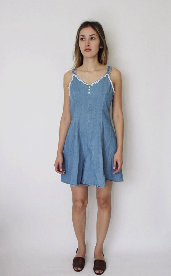 90s denim jumper