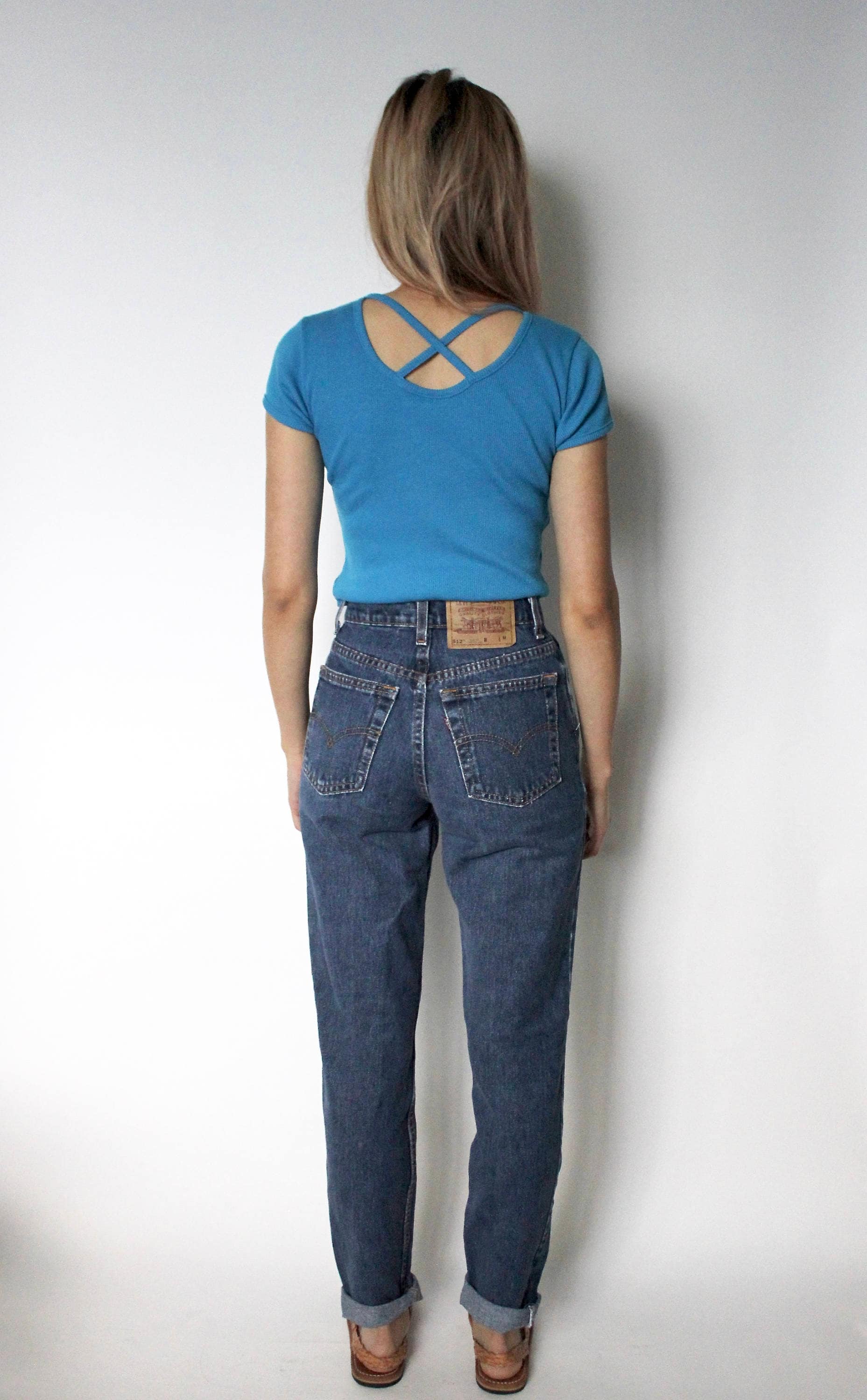 Vintage Levis 512 Denim Jeans 24 Levis 512 Levis High - Etsy