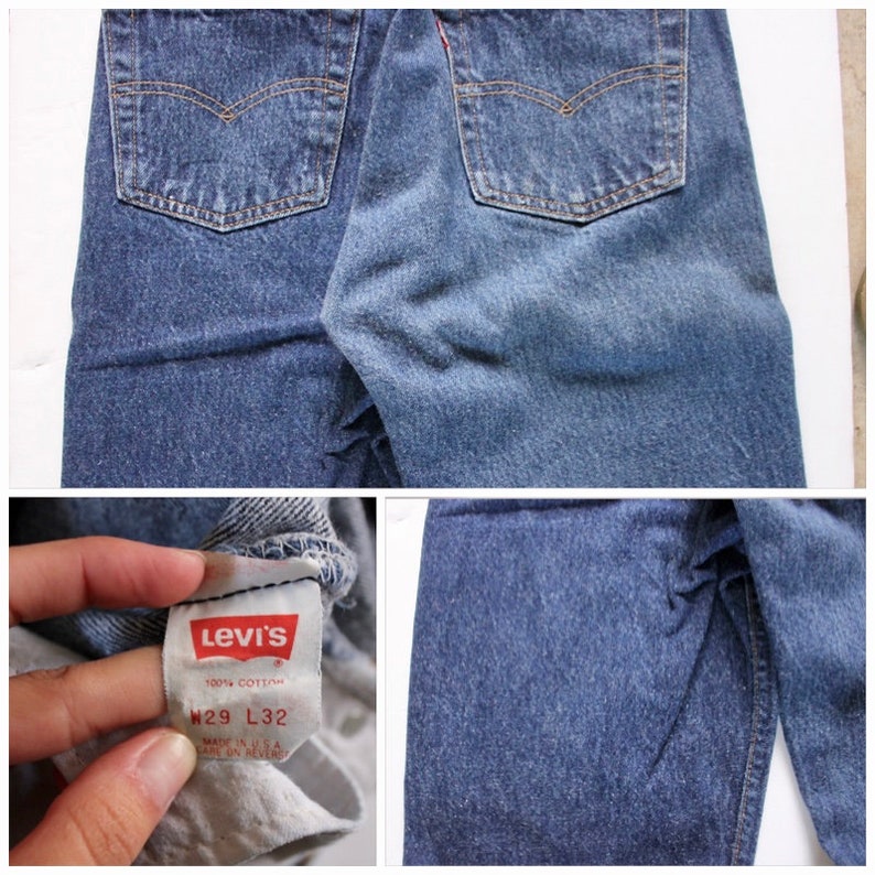 Vintage Levi's 501 Denim Jeans Levis 501 High Waist - Etsy