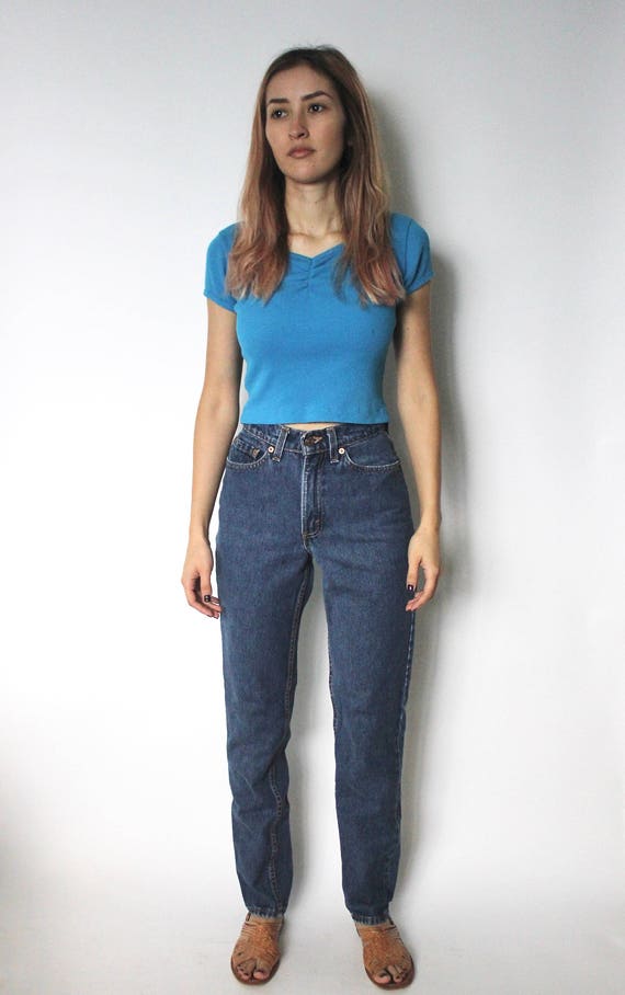 Buy Vintage Levis 512 Denim Jeans 24 Levis 512 Levis High Waist