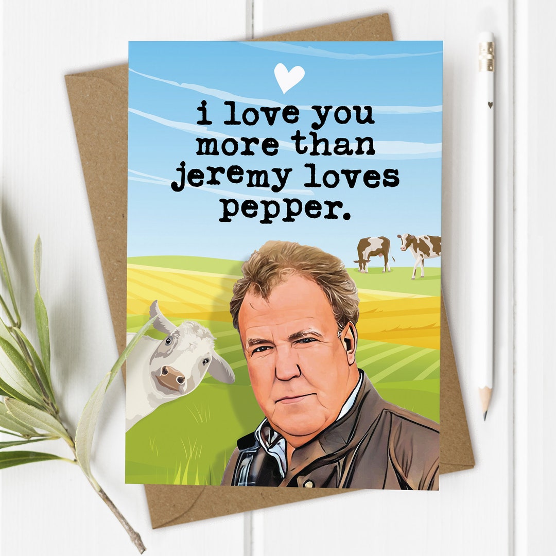 Clarksons Farm Anniversary Card, for Farmer Wife or Husband, Funny Partners Birthday Farmer Card