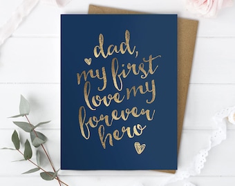 Father of the Bride Gift Daughter, Dad Birthday Card Daughter, Dad Birthday Card, Father of the Bride Card, Card for Dad, Dad Card Daughter