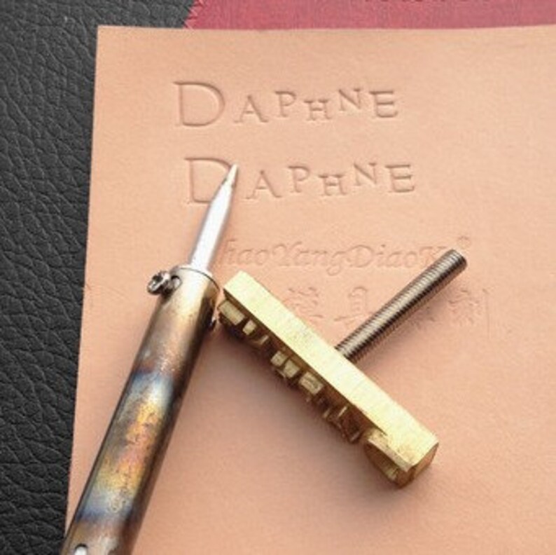 Branding Iron Stamp Leather Stamping Etsy