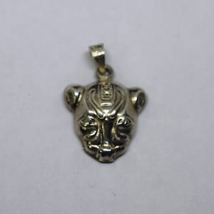 Hallmark Sterling silver Sekhmet, Egyptian Goddess of Healing and Protection, Sekhmet Ring, pendant or earrings.