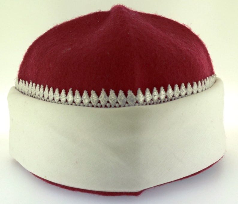 Fez Authentic Azhari Hat,Shiek Emama عمة IMAM Quran ISLAM Qari specialtailor's image 2