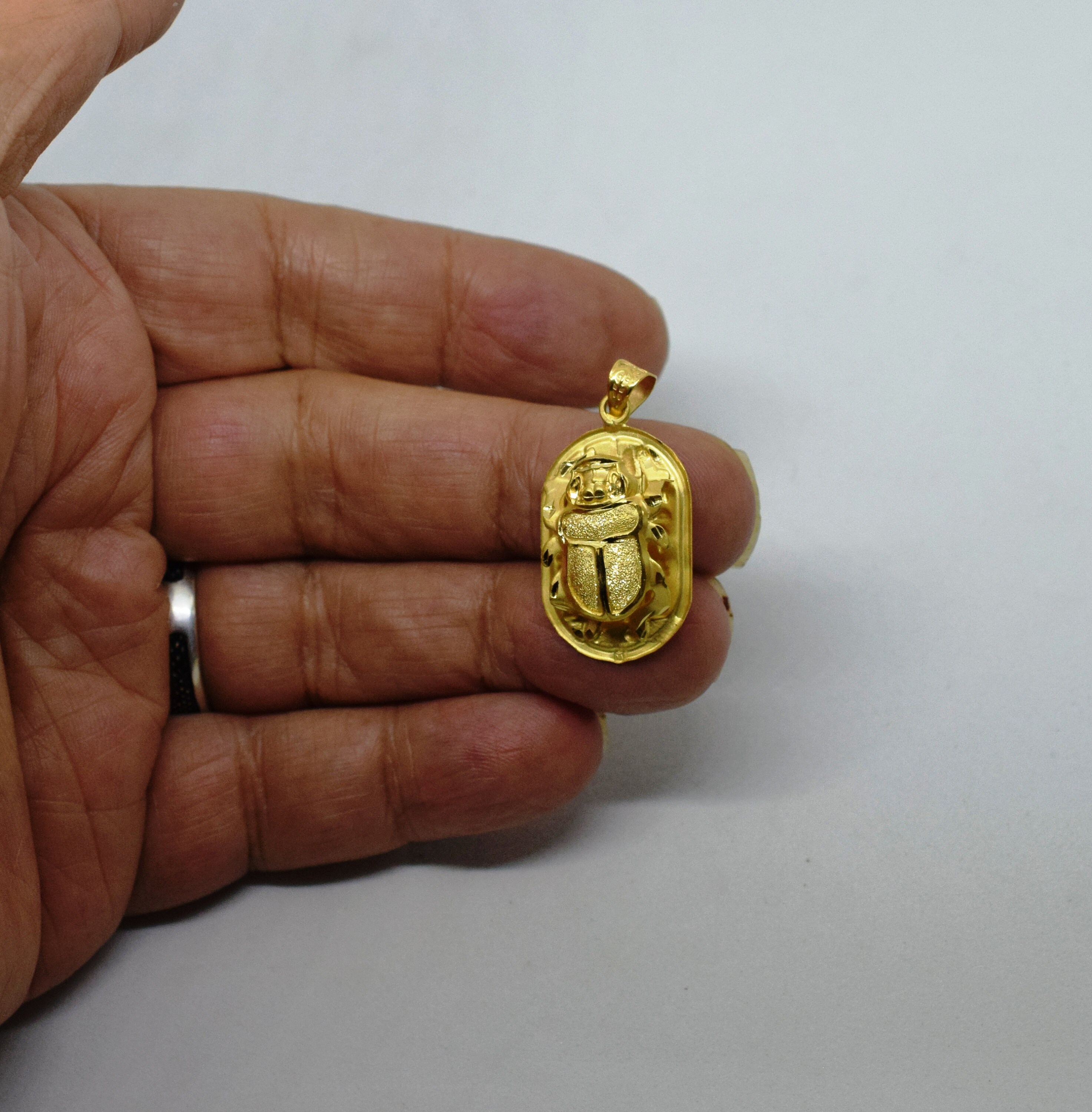 Fascinating Egyptian Hallmark 18 K. Gold Pendant Ancient Egypt | Etsy