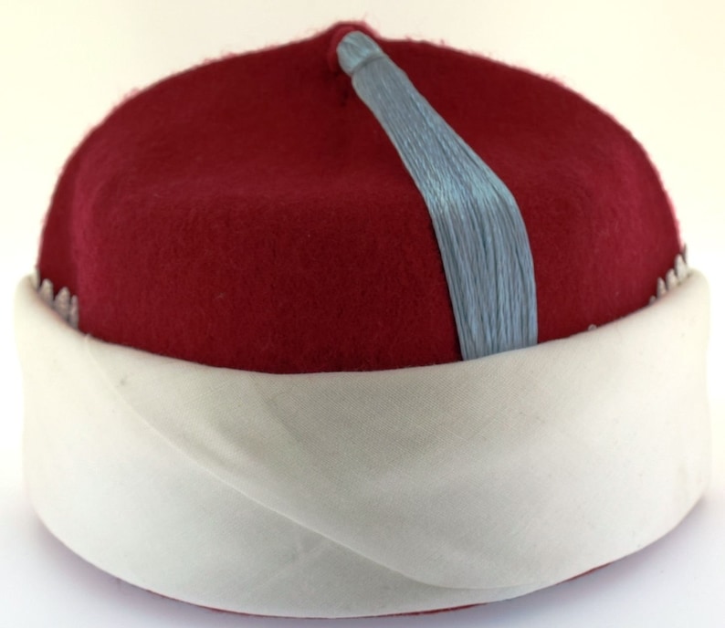 Fez Authentic Azhari Hat,Shiek Emama عمة IMAM Quran ISLAM Qari specialtailor's image 1