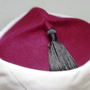 Fez Authentic Azhari Hat,Shiek Emama عمة IMAM Quran ISLAM Qari specialtailor's image 5