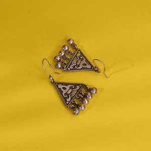 Hallmark Egyptian Pharaoh-Sterling Silver- earring.