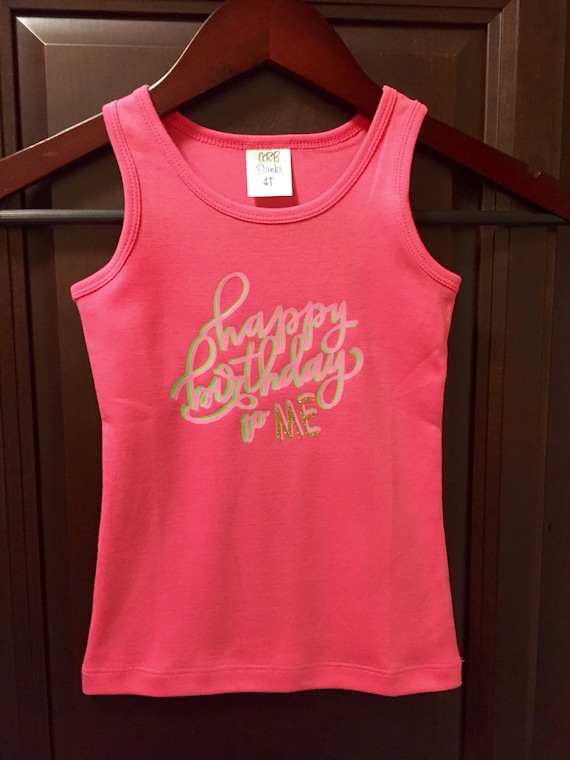 Happy Birthday to Me Tank Top Birthday Present Shirt | Etsy