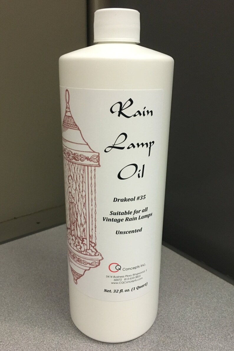 Rain Lamp Oil Drakeol 35 Equivalent Etsy