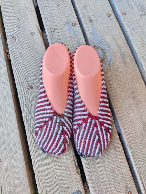 wool ballet slippers