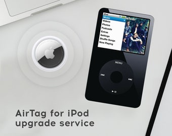 AirTag upgrade service for your iPod Classic 5th, 6th, 7th gen enable FindMy on your iPod