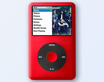 Apple iPod Classic 256GB　赤　レッド Bluetooth改造iPod Classic第7世代、SDXCカードアップグレード
