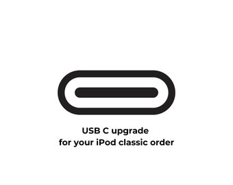 USB C mod upgrade for iPod classic/video add-on