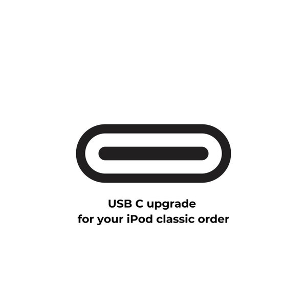 Mise à niveau du mod USB C pour iPod classic/add-on vidéo