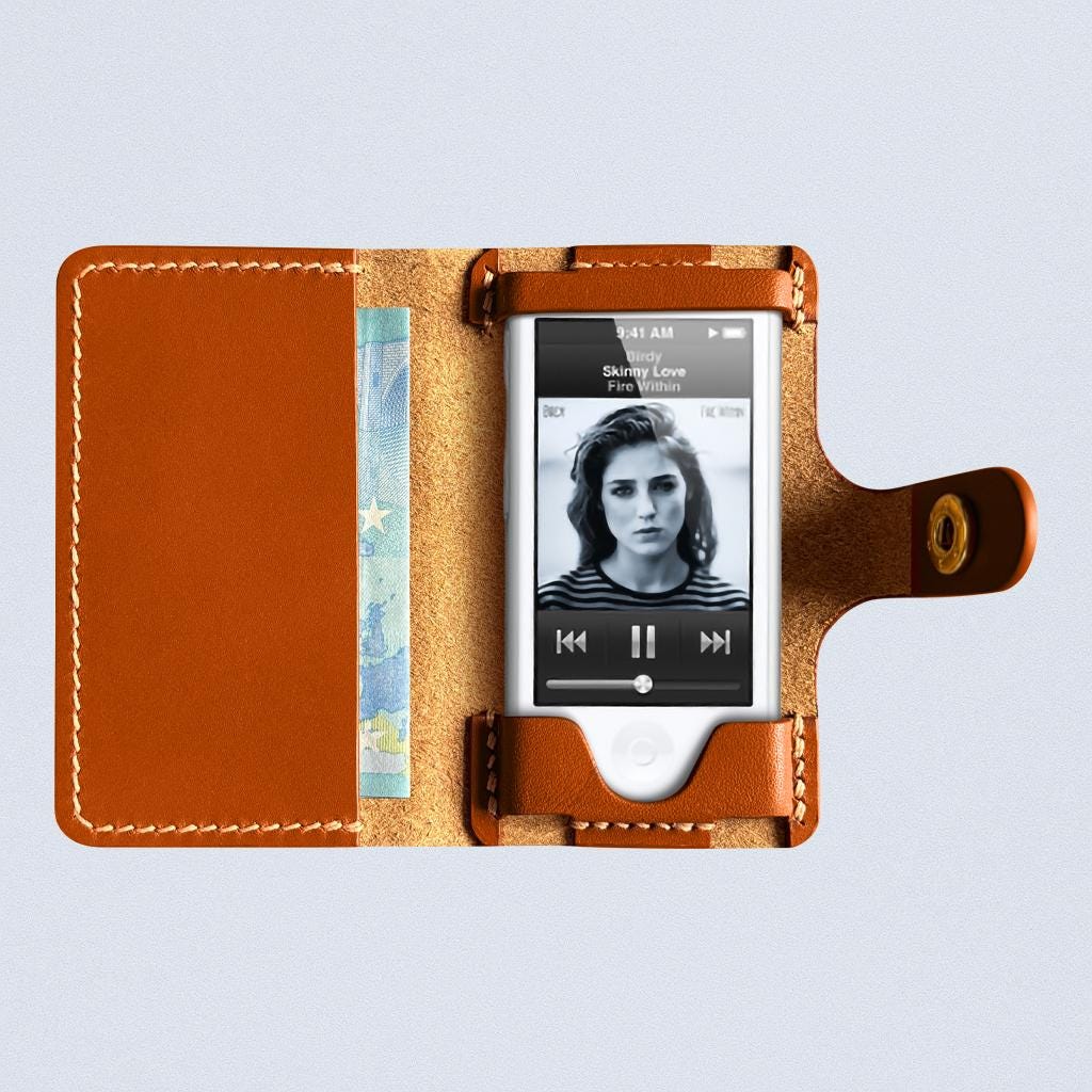 Handcrafted Leather Case for Ipod Nano 7 - Etsy
