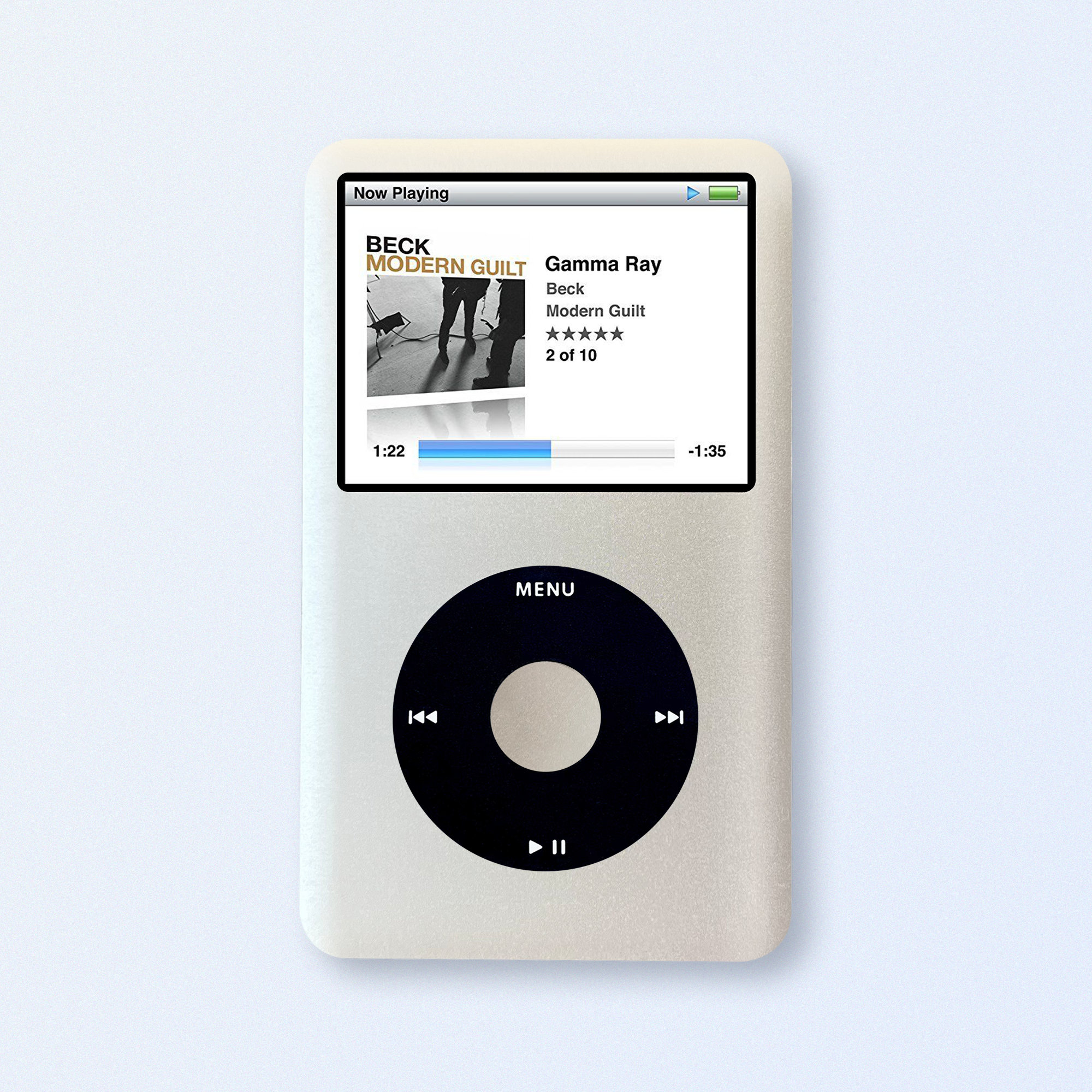 Apple Ipod Classic 7th Gen Silver Upgraded With SDXC Card