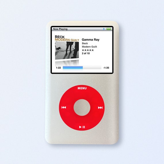 Apple Ipod Classic 7th Gen Silver Upgraded With SDXC Card