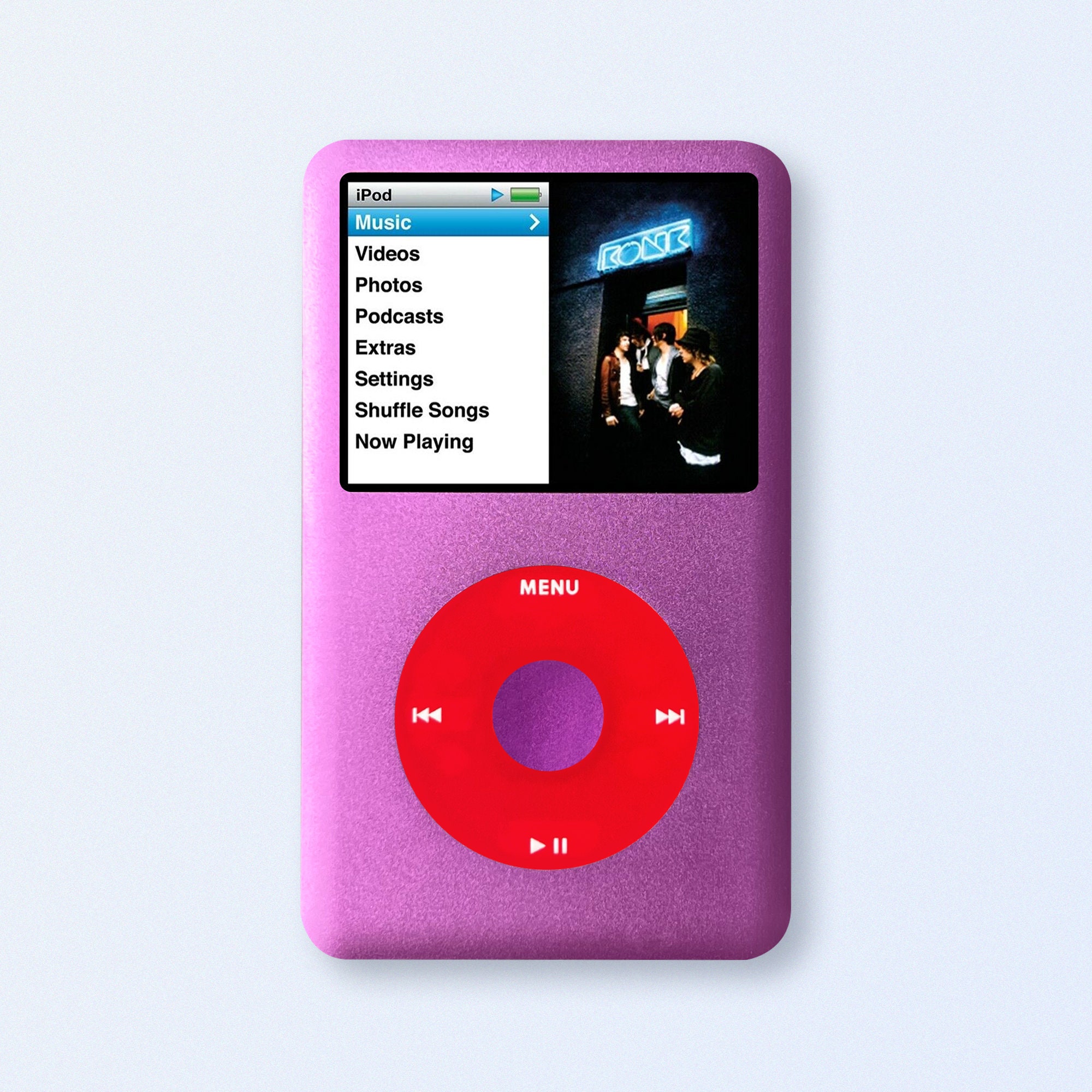 Apple iPod Classic 7. generacji fioletowy ulepszony kartą