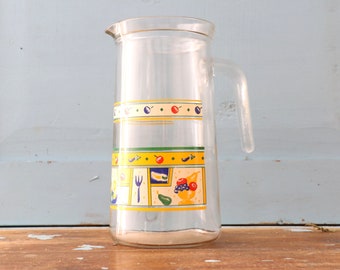 Vintage and colorful advertising pitcher - Decover