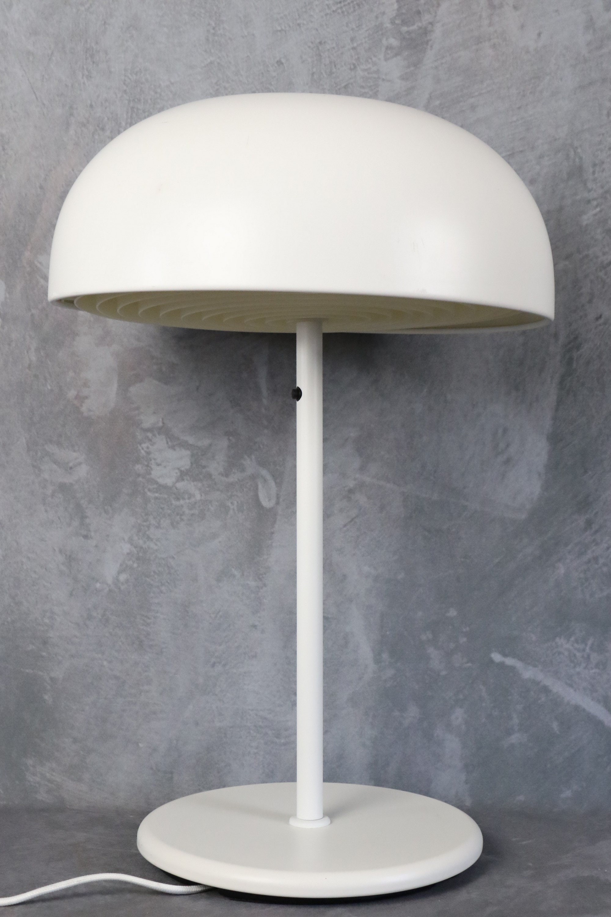 NYMANE Large White Table Lamp for IKEA Rare Model 1990's Dlg