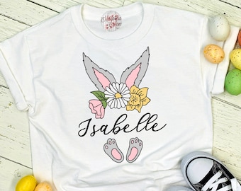 Custom Easter Shirt, Easter Bunny Shirt, Easter Shirt, Kids Easter Shirt ,Girls Easter Shirt,Boys Easter Shirt, Bunny Shirt, Kids Easter Tee