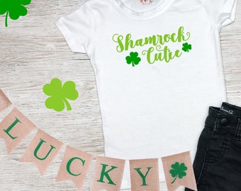 Shamrock Cutie, St Patrick's Day Shirt, St. Patricks Day Kids Shirt, Girls St Patricks Day Shirt, Boys St Patricks Day Shirt, Shamrock Shirt