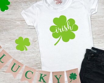Irish Shirt, Shamrock Shirt, St Patrick's Day Shirt, St. Patricks Day Kids Shirt, Irish Lucky Shirt, Toddler St Patricks Day Shirt, Clover