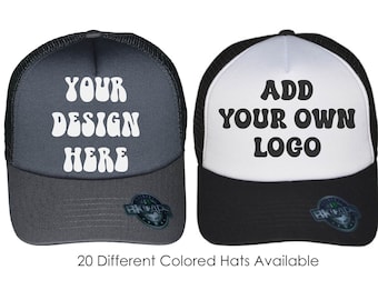 Gorra de camionero personalizada, gorra PUFF, gorra de camionero personalizada, gorra de camionero unisex, gorras de fiesta, gorra con logotipo personalizado, gorras para despedida de soltero