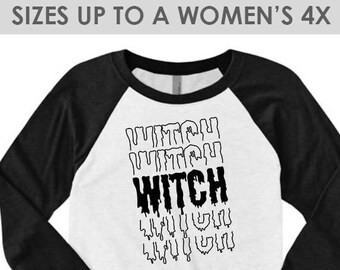 Witch Tee, Halloween Shirt, Plus Size Halloween Shirt, Scary Shirt, Witch Shirt, Halloween Tee, Plus Size Clothing, Unisex Halloween Shirt