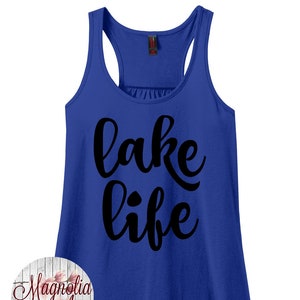 Lake Life Shirt, Lake Shirt, Lake Tank, Vacation Shirt, Summer Shirt, Summer Tank, Plus Size Clothing, Plus Size Tank Top, Plus Size Lake