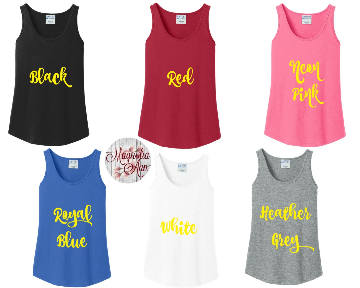 Pink Glitter Breast Cancer Ribbon Women's Tank Top Available in 6