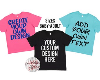 Custom Shirt, Custom Text Shirt, Personalized Custom Shirt, Custom Made Shirt, Your Photo Shirt, Matching Custom Shirts, Business Logo Shirt
