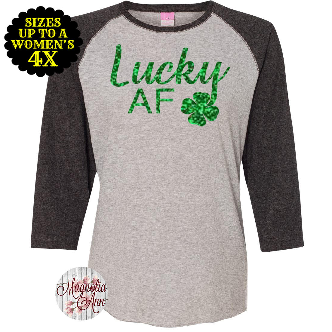 st patrick's day baseball tee