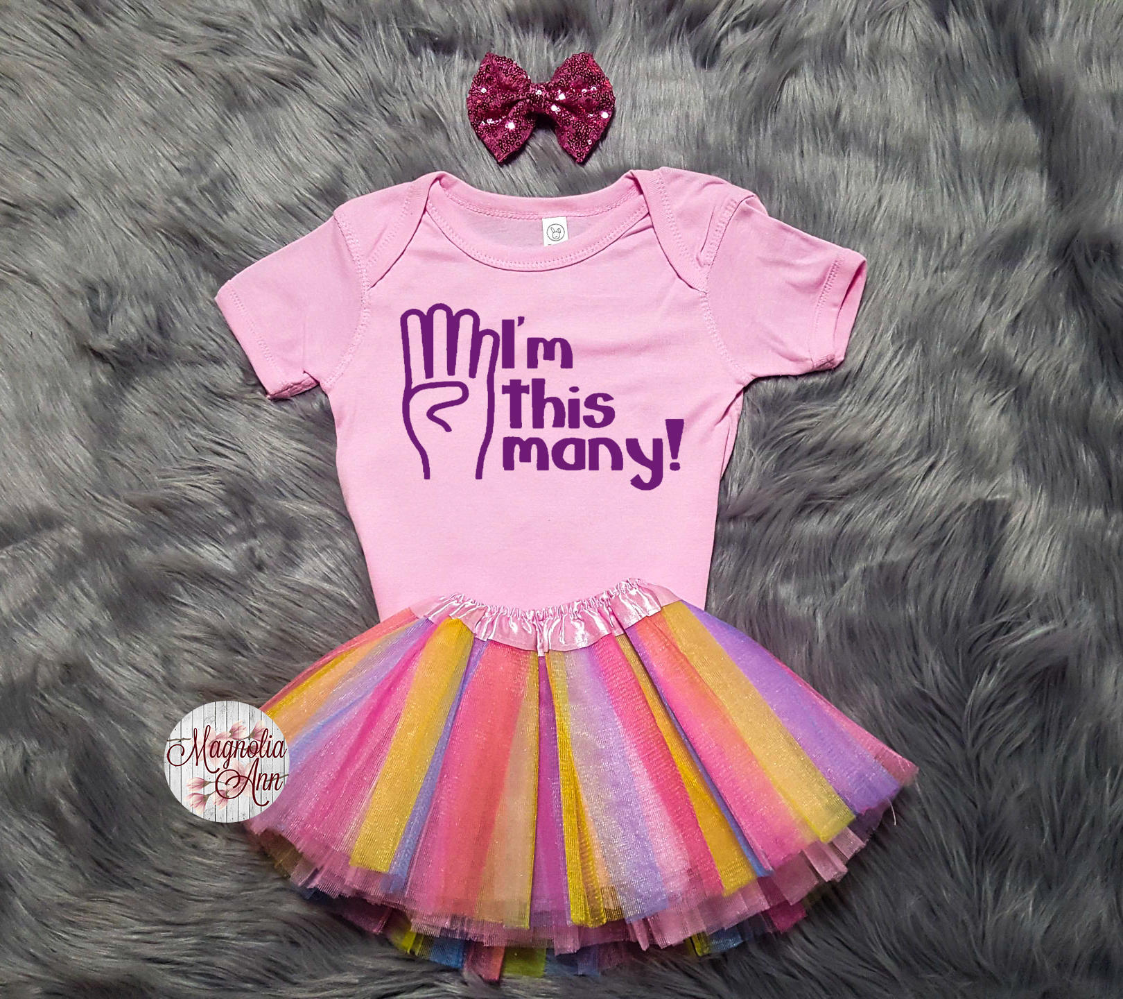4th birthday tutu outfits