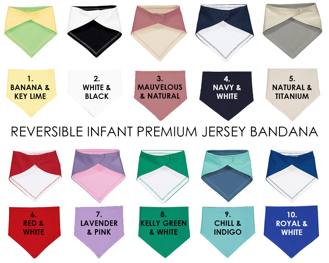 personalized bandana bibs
