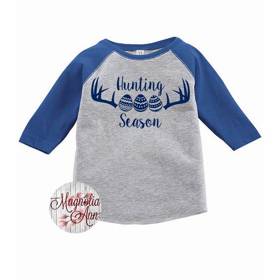 Hunting Season Easter Egg Shirt, Kids Easter Shirt , Toddler Easter Shirt, Egg Hunting Shirt, Easter Egg Shirt, Toddler Raglan, Kids Easter
