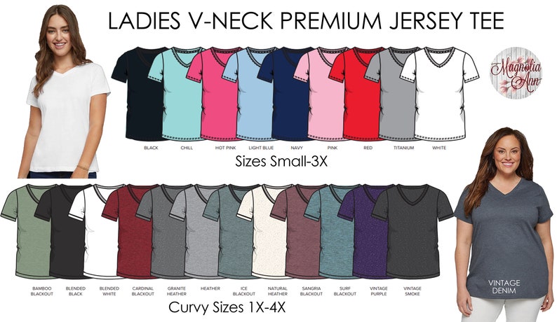 Diseño personalizado, crea tu propio diseño, camiseta premium de cuello en V para mujer, tallas S a 4XL, ropa de tallas grandes, camiseta de tallas grandes imagen 2