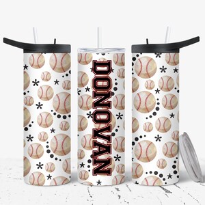 Baseball Tumbler, Mom Tumbler, Baseball Tumbler, Baseball Cup, Baseball Gift, 20 OZ Tumbler, 30 OZ Tumbler, Gift for Her, Mom Gift