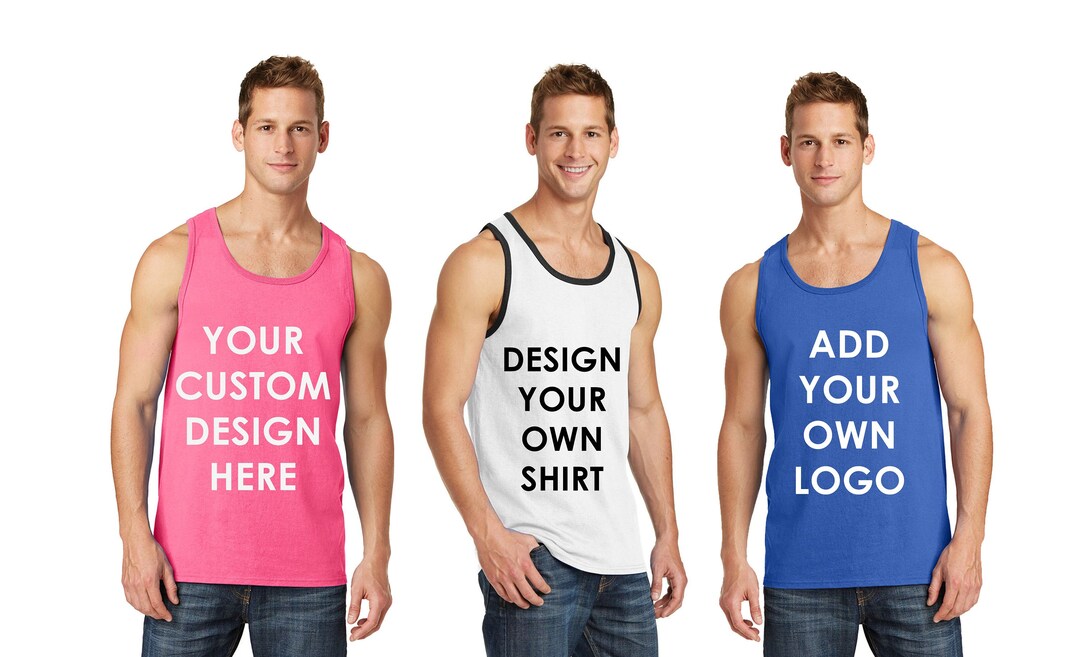 Custom Men's Tank, Men's Tank Top, Custom Tank Top, Unisex Tank Top ...