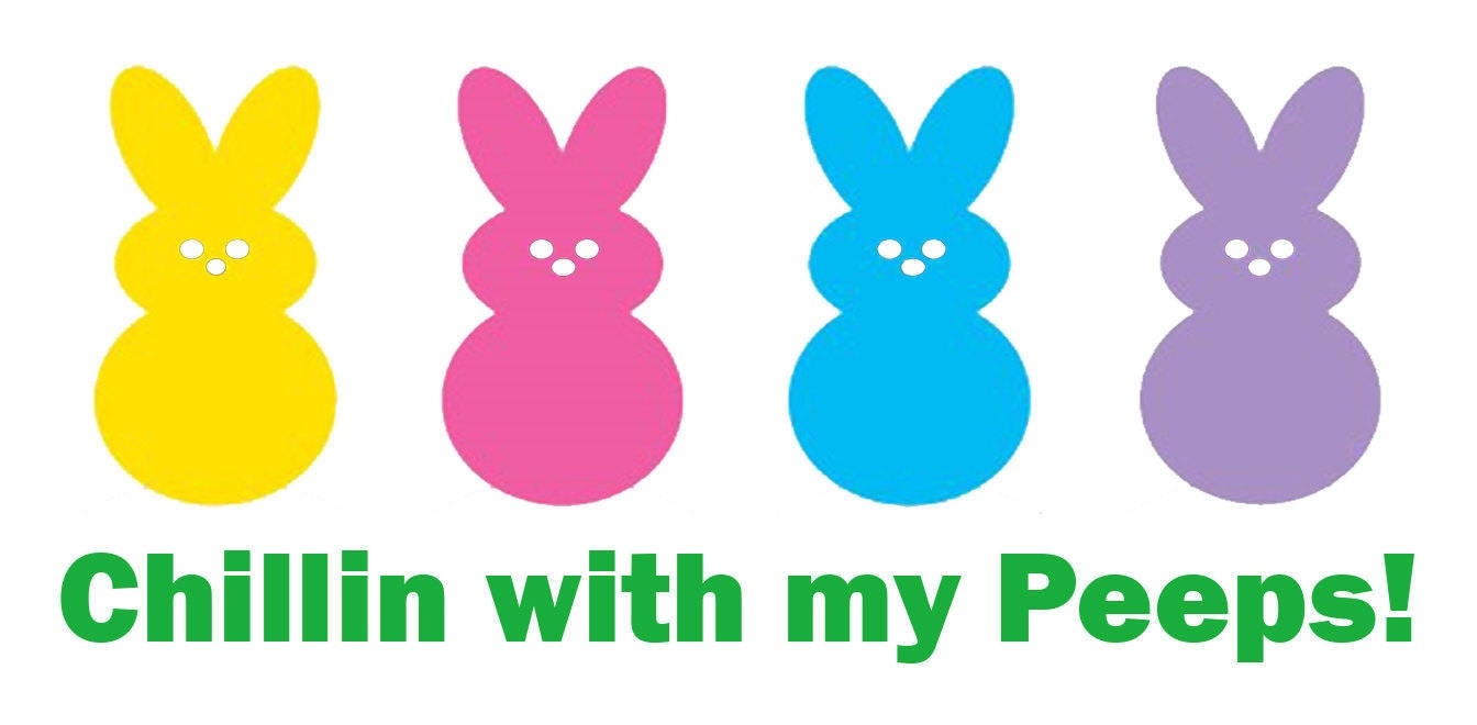Download Chillin With My Peeps, Easter Women's T-Shirt