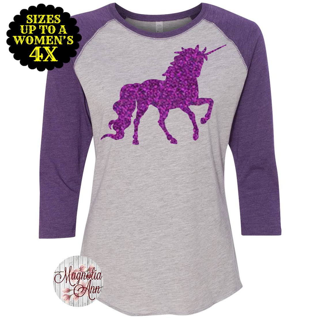 unicorn baseball shirt