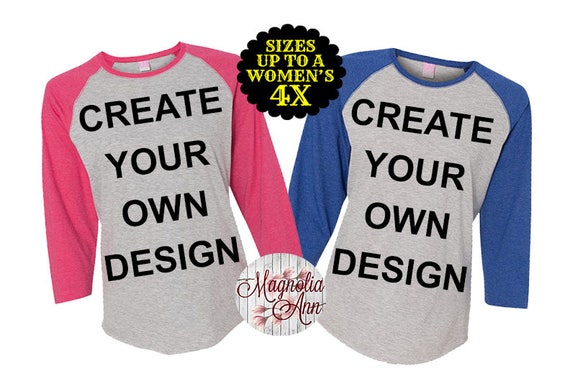 make your own plus size t shirt