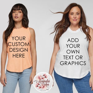 Custom Shirt, Custom Tank, Plus Size Tank Top, Plus Size Clothing, Girls Tank Top, Personalized Tank Top, Gift for Her, Women's Tank Top
