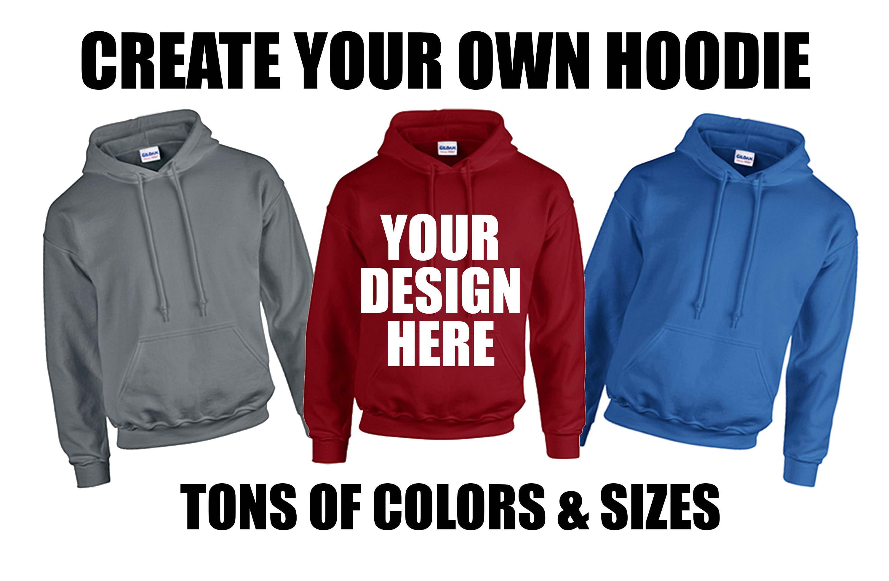 Create Your Own Sweatshirt Custom Hoodie Custom Sweatshirt | Etsy