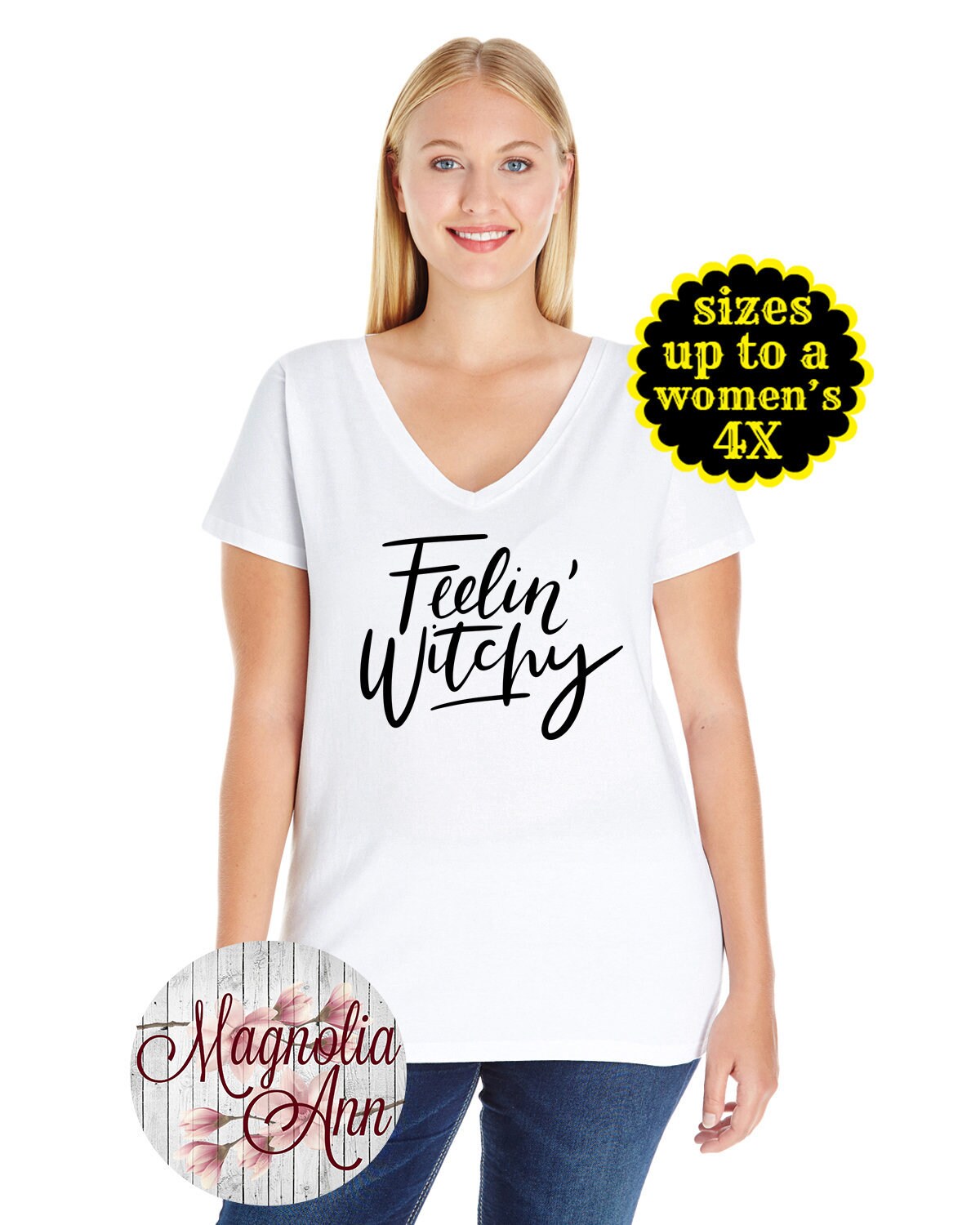 Feeling Witchy Halloween Tee Fall Shirt 