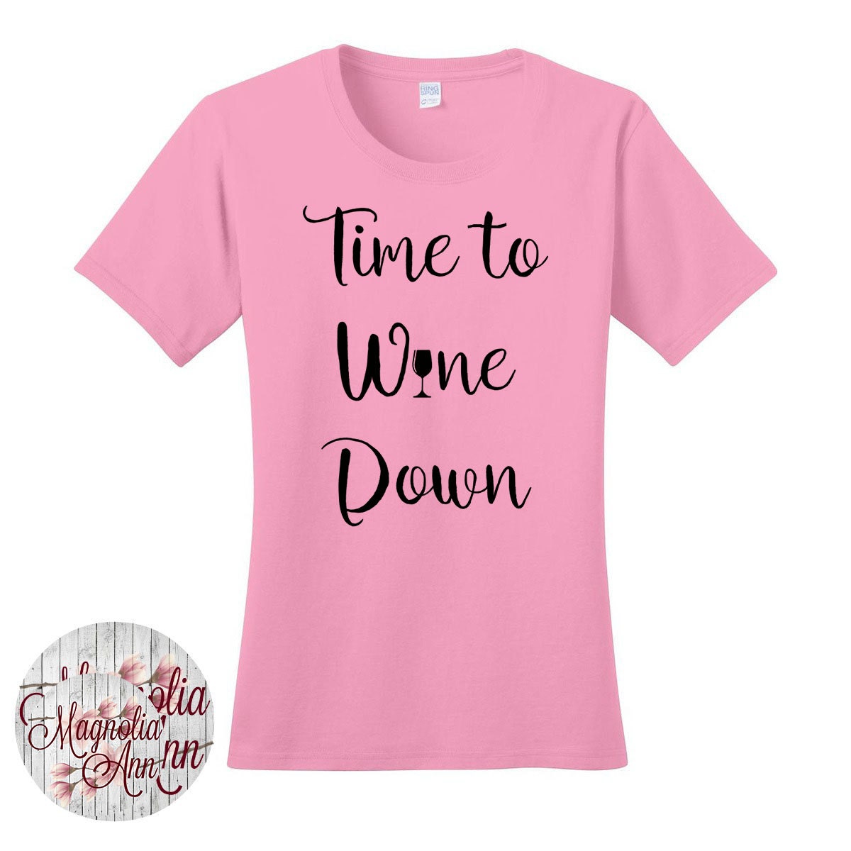 Time to Wine Down Alcohol Drinking Women's T-shirts in | Etsy