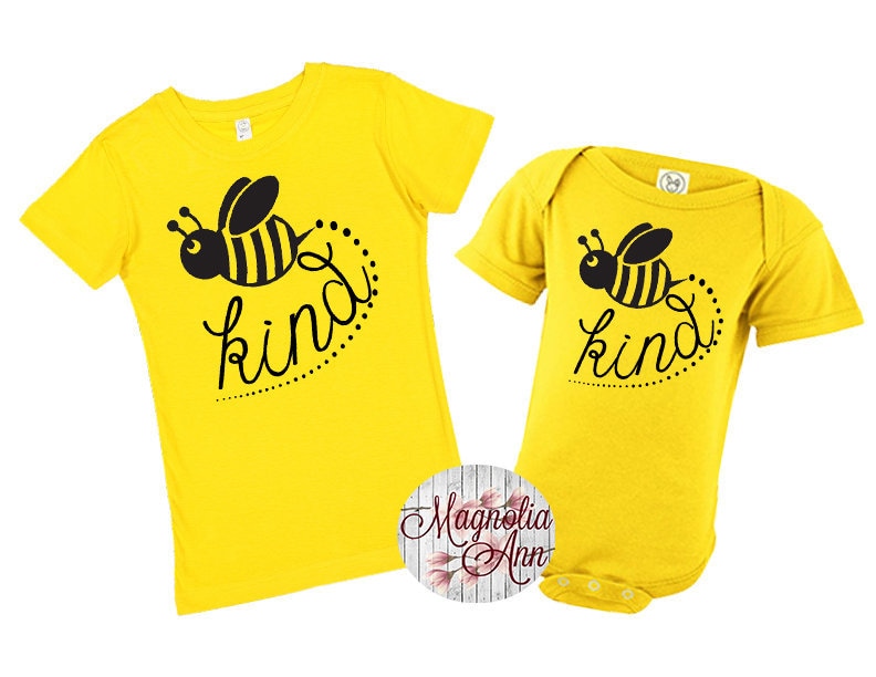 Bee Kind Shirt Bumble Bee Shirt Bee Shirt Kids Shirt Girls Etsy